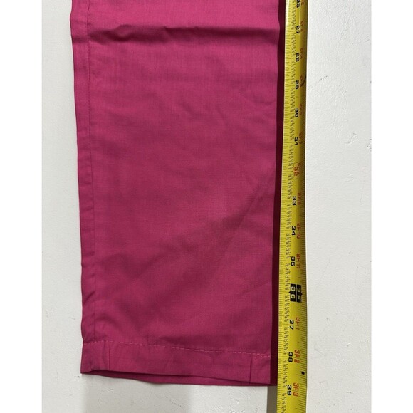 Expo V Neck women size small nurse medical uniform pants and top pink - Picture 10 of 10